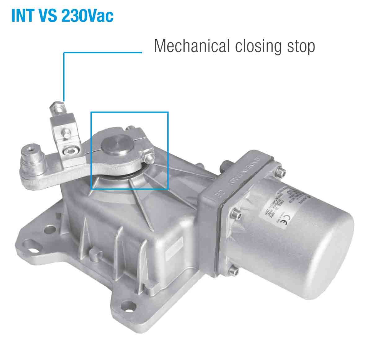 Cổng tự động Âm sàn INT VS 230V 